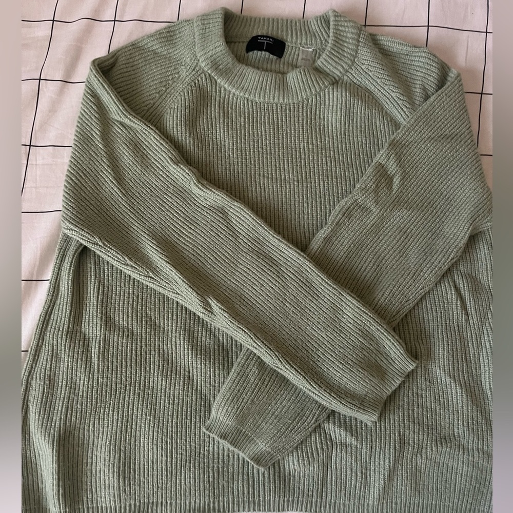 Green Knit Sweater